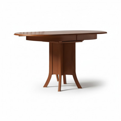 Klasseschen Iessdësch Iesszëmmerdësch Braun Holz Holzdësch Dësch Kleng
