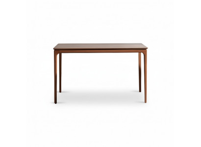 Klasseschen Iessdësch Iesszëmmerdësch Braun Holz Holzdësch Dësch 130 cm