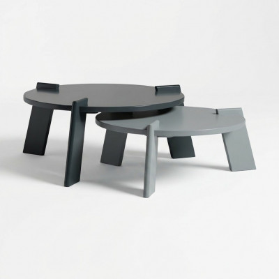 Couchdësch Kaffisdësch Sofadësch Säitendësch Holz Gro Dësch Design