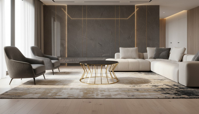 Moderne Sofadësch Couchtisch Kaffisdësch Säitendësch Gold Dësch Glas
