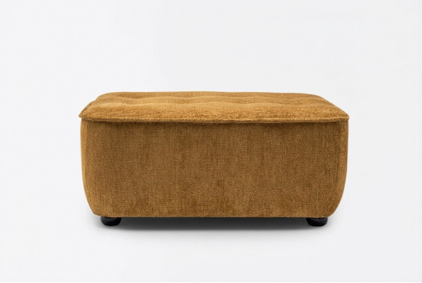 Schemel Sëtzschemel Polsterschemel Sofaschemel Foussschemel Brong Stoff