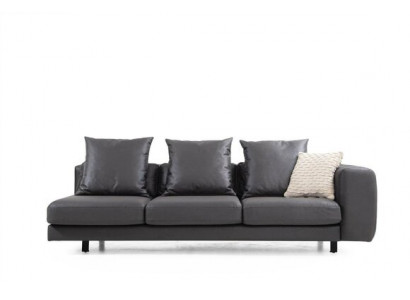 Polstersofa Dräisëtzer Couch Stoffsofa Sofa Sëtzer Stoff Gro Tisch