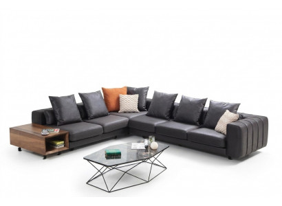 Eckgarnitur Ecksofa L-Form Polstersofa Stoffsofa Couch Gro Sofa Dësch