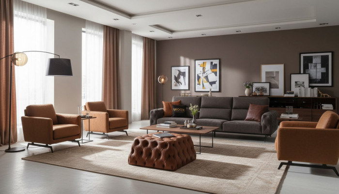 Wénkelcanapé Stoffsofa Wénkelsofa L-Form Couch Gro Sofa Polstersofa Miwwelen