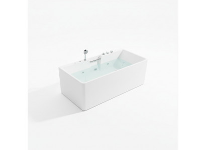 Whirlpool Badekar Buedbidden Luxus Bidden Badbieden Entspanung mat Grëff 150x80