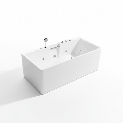 Whirlwanne Indoor Whirlpool Buedbidden Home Spa Wäiss Wanne Relax