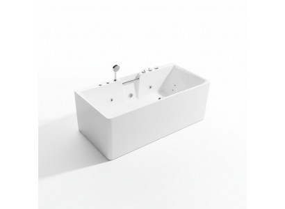Whirlwanne Indoor Whirlpool Buedbidden Home Spa Wäiss Wanne Relax