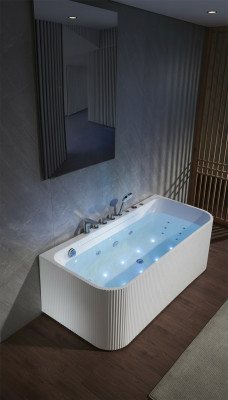 Buedbidden Whirlpool Massagedüsen Led Ergonomesch Entspanung Bieder.