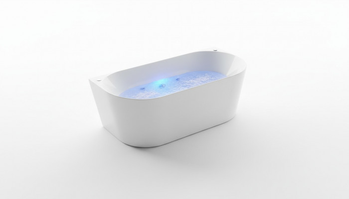 Relax Wanne Home Spa Indoor Buedbidden Whirlwanne Wäiss 