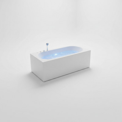 Luxus Buedbidden Whirlpool Sprudelmassagepëtzen Buedbidden Whirlwanne LED