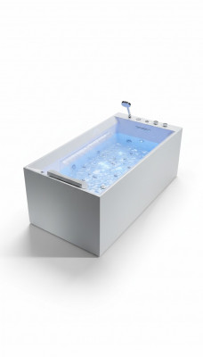 Design Badekuerf Sprudel Whirlpool Wanne Luxus Wanne Wellness