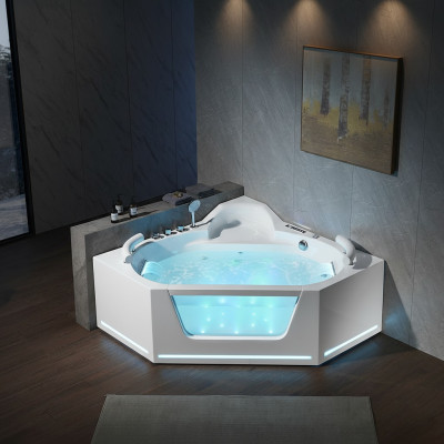 Eckbad Bad Whirlpool Spa Indoor Badewanne Whirlpool Wannen