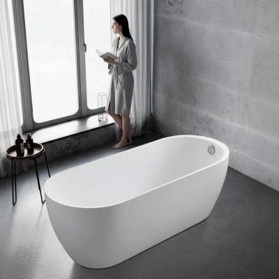 Wanne Buedzëmmer Acryl Badewanne Wäiss Steebadewanne Zäiteméisseg