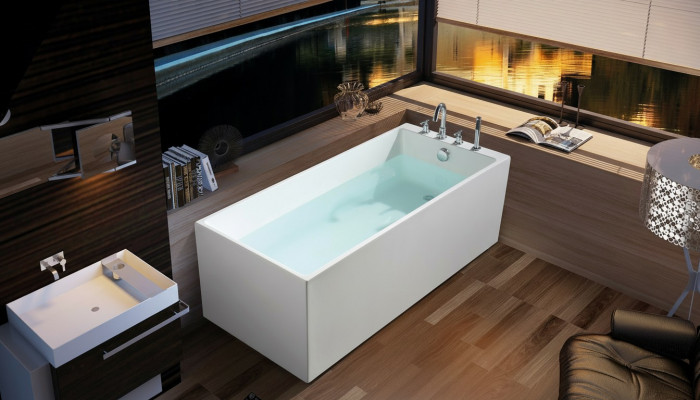 Luxus Buedbidden Buedzëmmer Acryl Bidde 140x70 Bidden Komplett Design