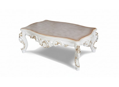 Couchtisch Dësch Designer Niewendësch 130x80 Couchtischen Dëscher Barock