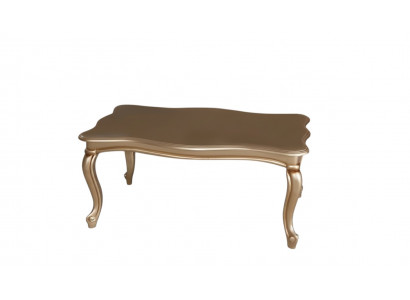 Gëllenen Canapé-Dësch Dësch Niewendësch Kaffisdësch Luxus Holz Design Modern