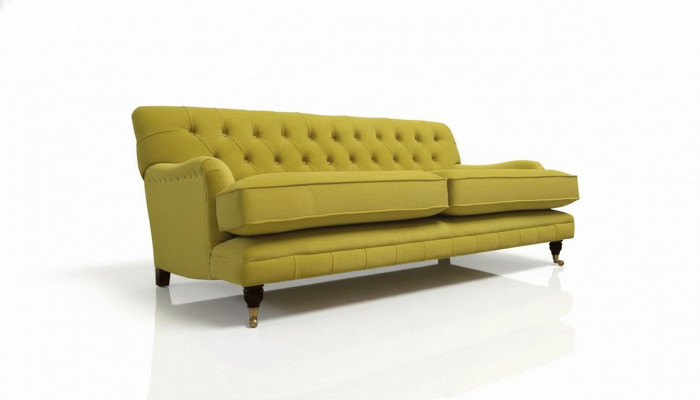 Chesterfield Sofa Polster Couch 3-Sëtzer Giel Giel Sofas Couchen