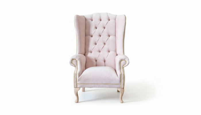 Ouerensessel Sessel Tëlee Einsitzer Canapé Canapé Polster Stoff Relax Nei