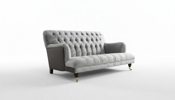 Design Canapé 3-Sëtzer Chesterfield Couch Polster Design Wunnzëmmer Neijoer