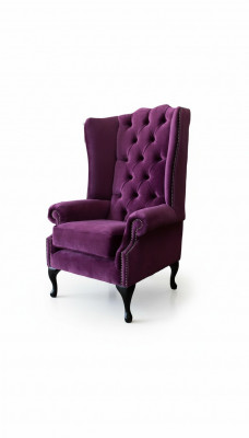 Chesterfield Design Fauteuil Gepolstert Couch Ouerfauteuil Couchen 1 Sëtzplaz