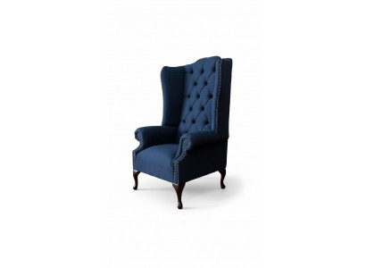 Chesterfield Ouerfauteuil Relax-Fauteuil Stull Polster Stoff Textil 1 Sëtz