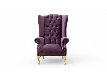 Ouerséchel Designer Stoff 1 Sëtzer Canapéë Këssen Chesterfield Sëtz