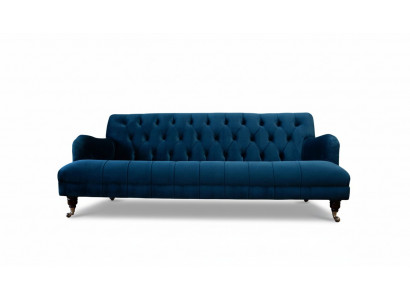 Chesterfield Design Luxus gepolstert Sofa Setz Garnitur Textil Nei