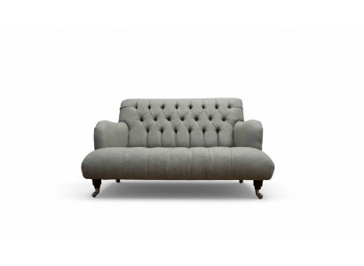 Luxus Dräisëtzer Gro Sofa 2 Sëtzer Design Chesterfield Miwwelen Couchen