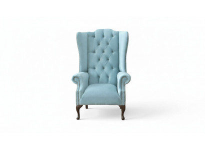 Babybloen Ouerensessel Sessel Design Polster Canapé Couch Chesterfield Stoff Nei