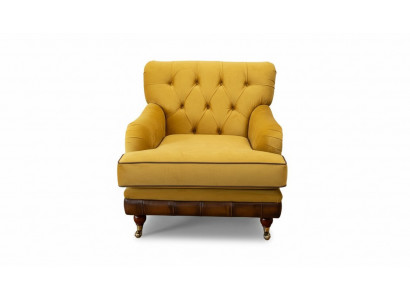 Sesselen 1 Sëtz Sofas Stoff Wunnzëmmer Textil Luxus Miwwelen Einsëtzer Chesterfield