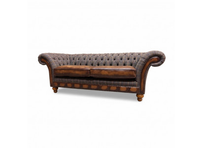 Wunnzëmmer Modern Sofa 3 Sëtzer Design Stil Miwwelen Chesterfield Sofas Gro Nei