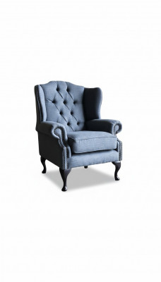 Sesselle 1 Sëtz Textil Lounge Luxus Polster Ousensessel Eensëtzer Design 1
