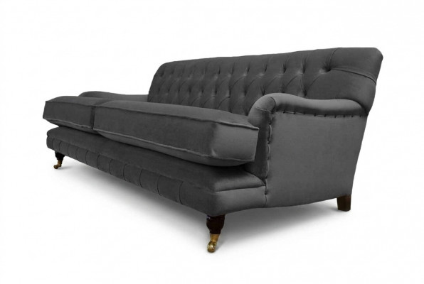 Designer Canapé 3-Sëtzer Modern Couch Polster Gro Sofas Designcanapé