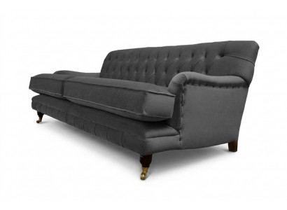 Designer Canapé 3-Sëtzer Modern Couch Polster Gro Sofas Designcanapé
