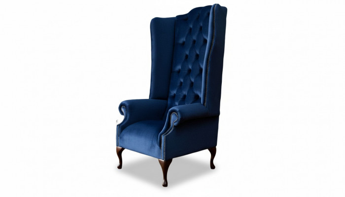 Fauteuil Chesterfield Canapé Textil Lounge Polster Blo Luksus Ouerfauteuil