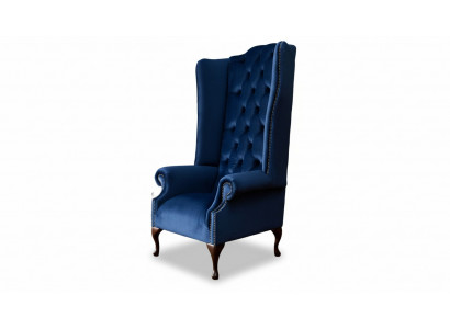 Fauteuil Chesterfield Canapé Textil Lounge Polster Blo Luksus Ouerfauteuil