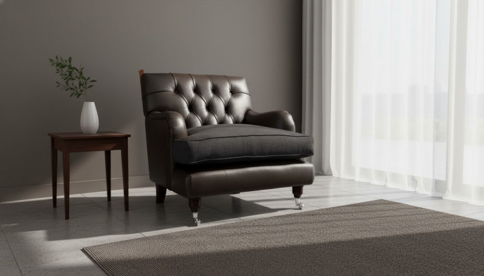 Chesterfield Design Fauteuil Couché Polster Luxus Couches 1 Sëtz Lieder