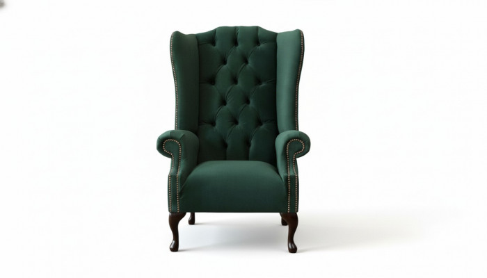 Chesterfield Design Fauteuil Polster Luxus Textil Couchen Ohrsessel
