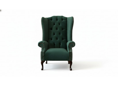 Chesterfield Design Fauteuil Polster Luxus Textil Couchen Ohrsessel
