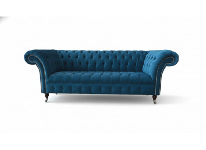 Dreisëtzer Couch Polster Chesterfield Sofa Design Sofas Couchen Textil