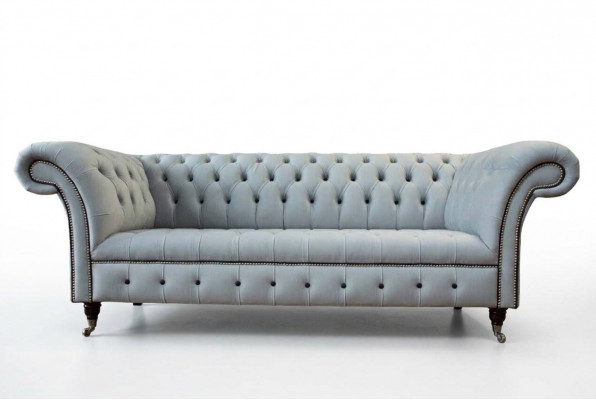 Canapé 3 Sëtzer Luxus Chesterfield Ledersofas Luxus Designer Couche Neit