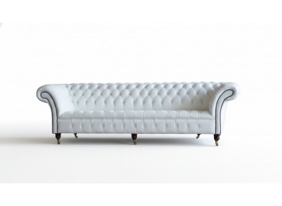 Chesterfield 4-Sëtzer Wunnzëmmer Engleschen Design Couchen Canapé Miwwelen Nei