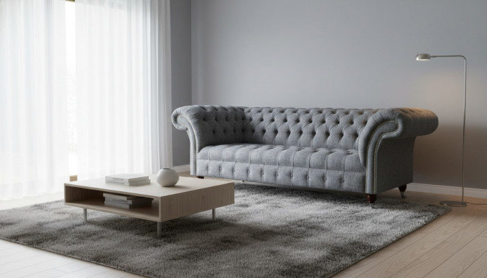Grou Designer Canapé Sofa Drësëtzeger Luxus Canapéë Miwwelen Sofaen Textil