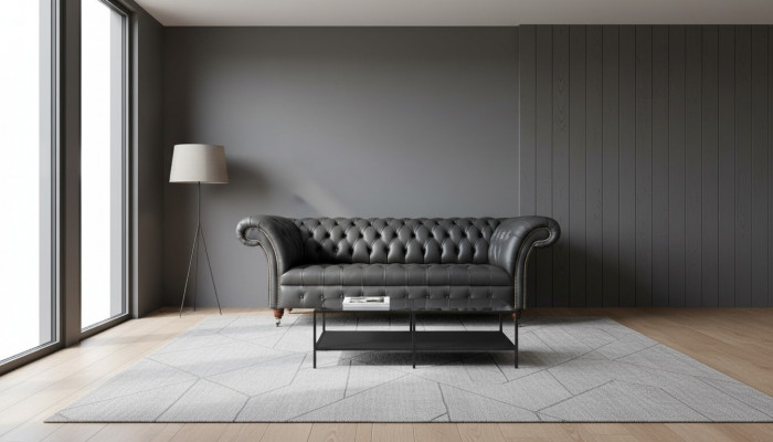 Chesterfield Design Luxus Polstersofa Couch Sëtz Lieder Neit Sofa Neit