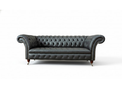 Chesterfield Design Luxus Polstersofa Couch Sëtz Lieder Neit Sofa Neit