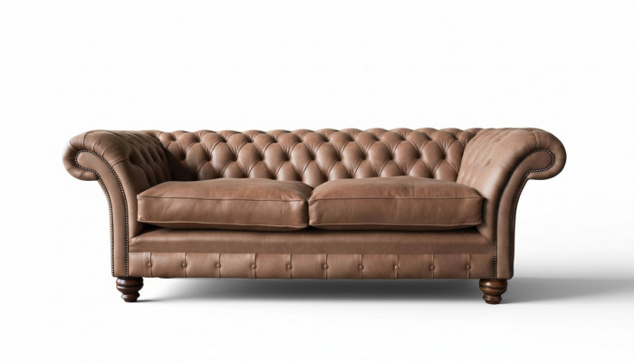 Chesterfield Sofa Design Luxus Lieder Polster Klassesch Sofa 3 Sëtzer