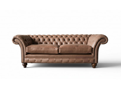 Chesterfield Sofa Design Luxus Lieder Polster Klassesch Sofa 3 Sëtzer