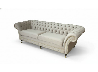 Canapé Sofa Polster 3 Sëtzer Canapéë Sëtz Sofas Dräisëtzer Chesterfield