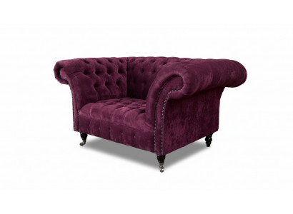 Sessell Oueresessel Luxus 1 Sëtzer Eensëtzer Polster Design Stoff Modern