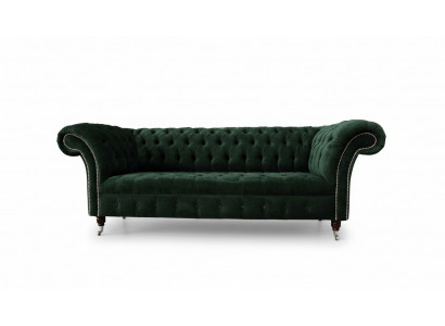 Luxus Dräisëtzer Gréng Sofa 3 Sëtzer Sofa Sëtz Design Miwwelen Couchen